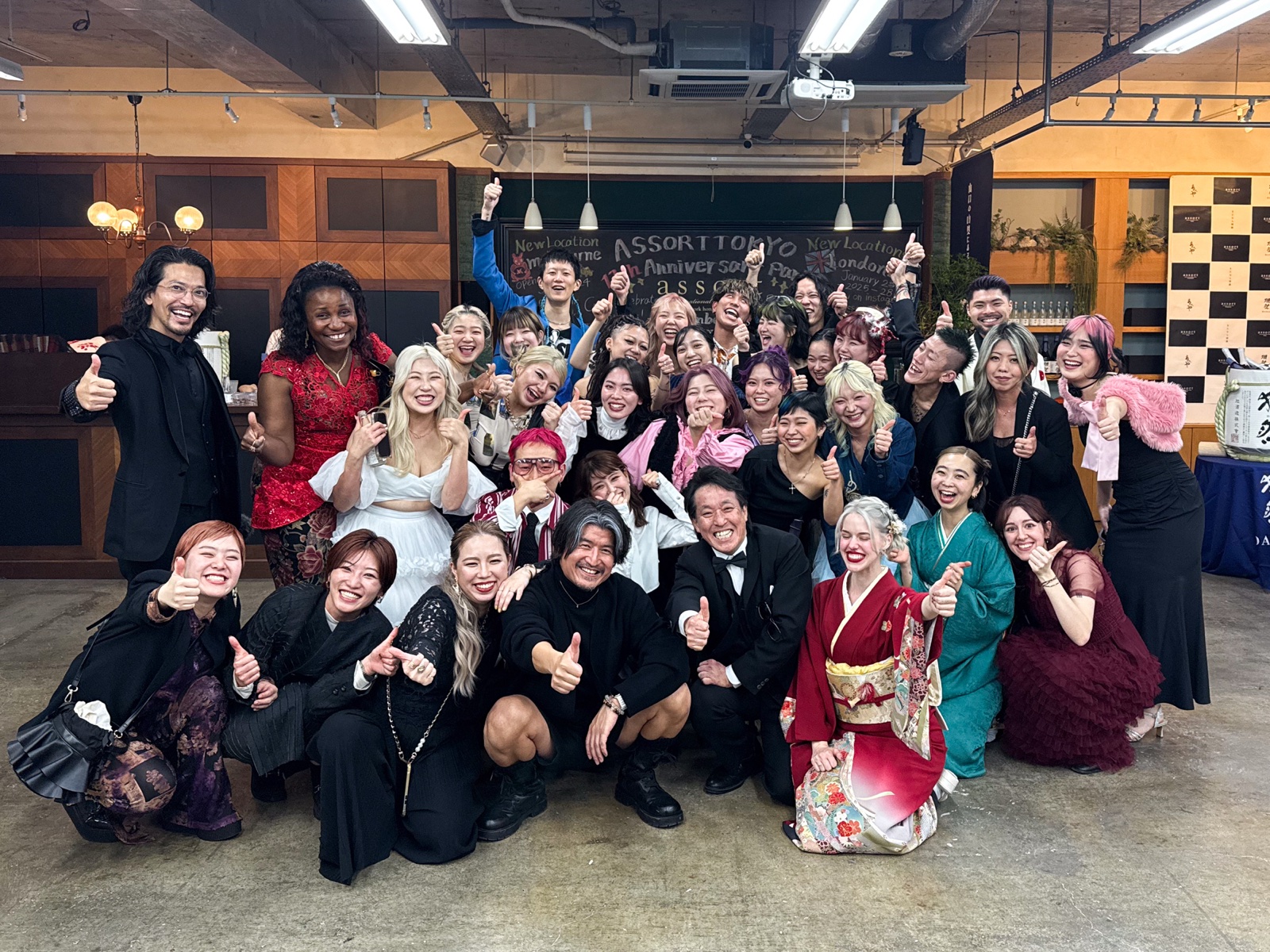 The Assort family — stylists from every salon, together